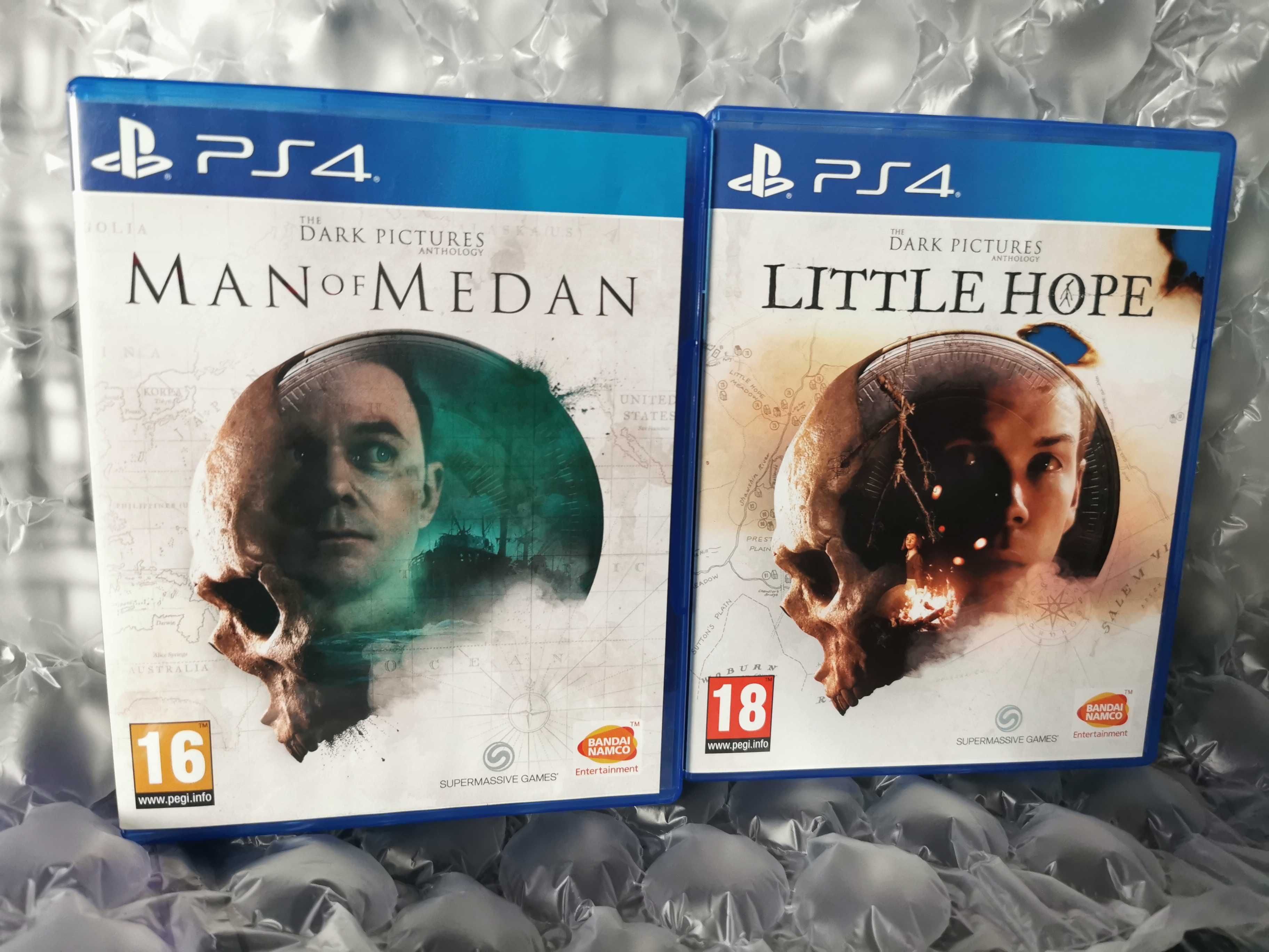 Man of Medan - Little Hope - House of Ashes - The Devil in Me - 4 GRY