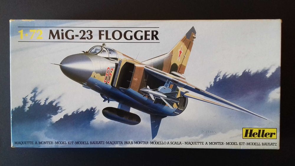Heller MiG-23 Flogger - Ler descrição do anúncio