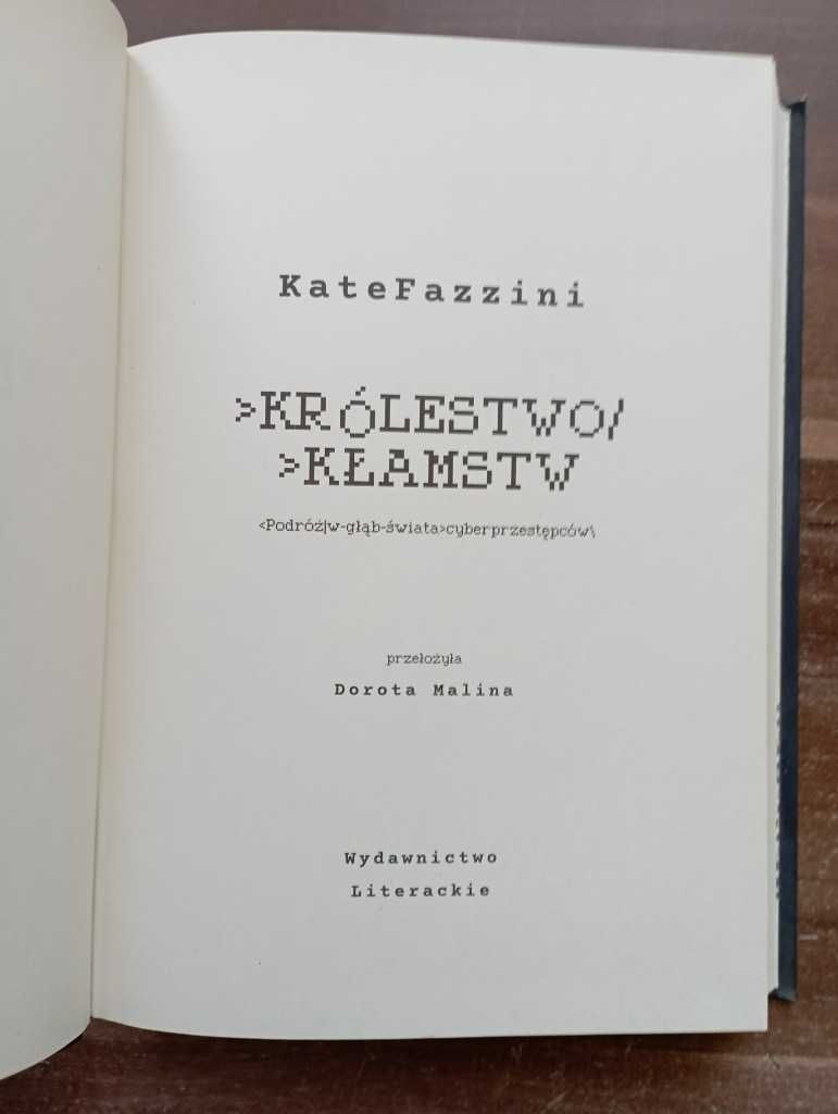 Królestwo kłamstw Kate Fazzini