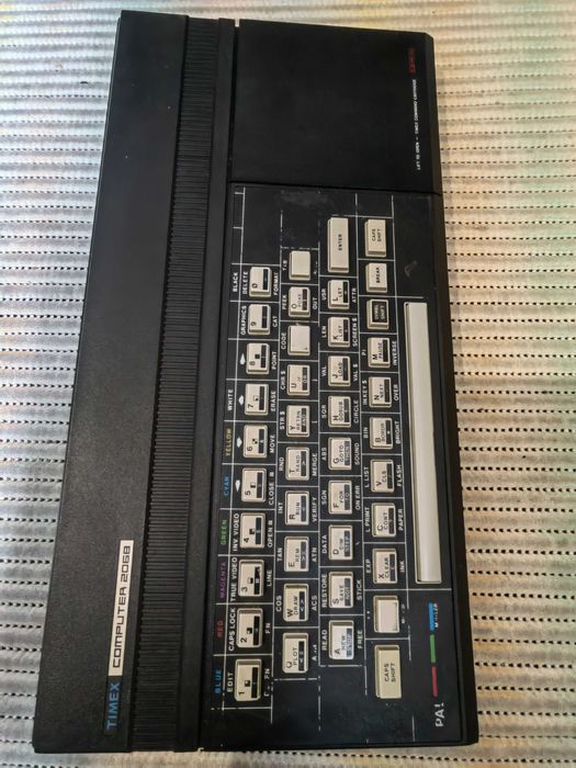 timex computer 2068 black