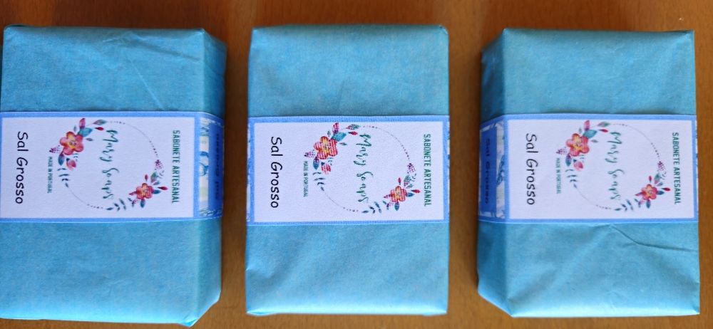 Sabonete Artesanal/Natural de Sal Grosso Mary Soaps
