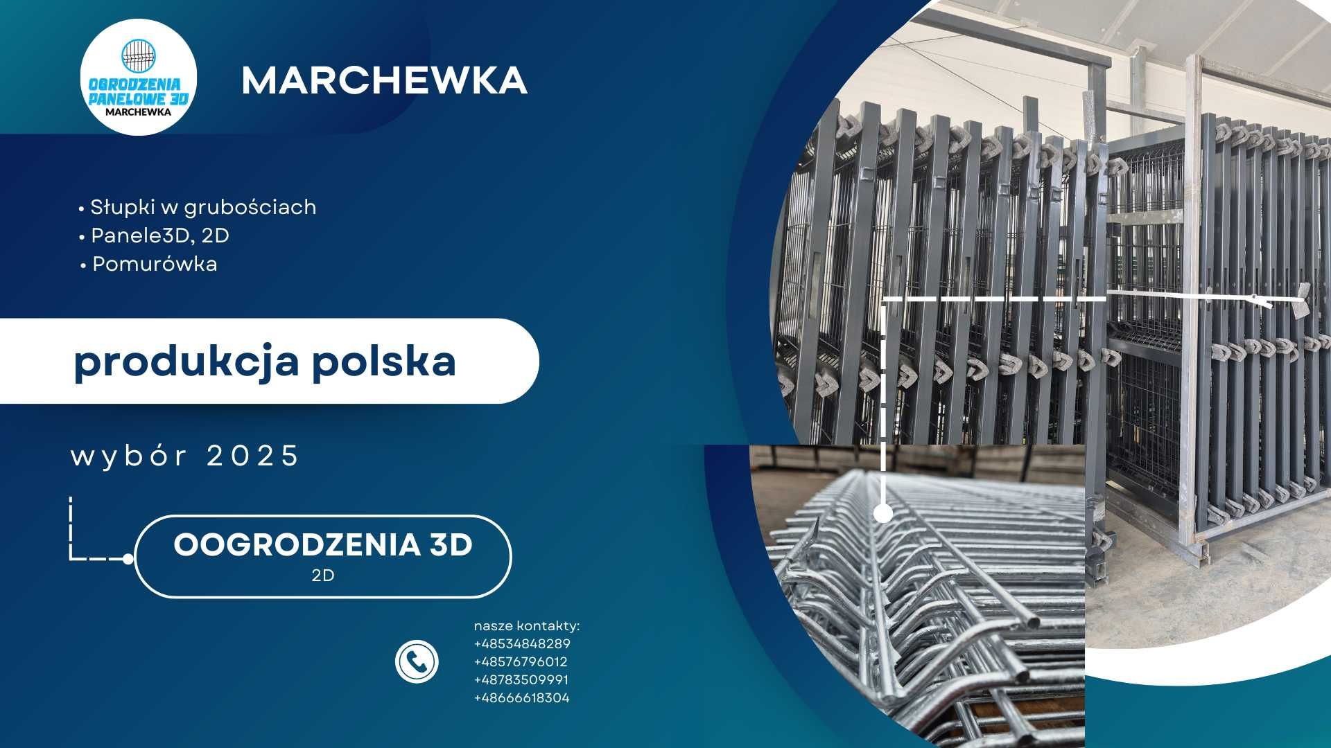 DOSTAWA 48H !!! Ogrodzenie Panelowe 3D dobra cena!!!