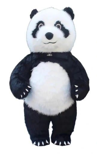 KOSTIUM MISIA PANDY XXL 2.6 METRA miś panda gigant - sprzedaż prywatna