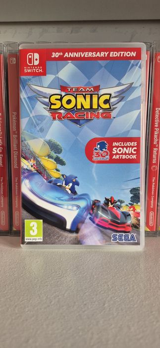 Team Sonic Racing 30th Anniversary Edition para Nintendo Switch.