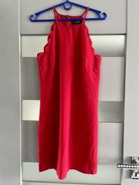 New look sukienka imprezowa soczysta czerwien roz.34