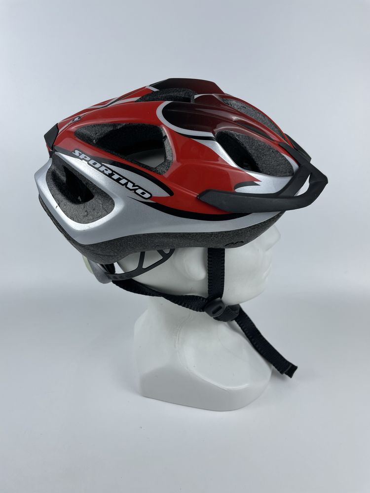 Kask Rowerowy 49 cm - 54 cm SPORTIVO /142B/