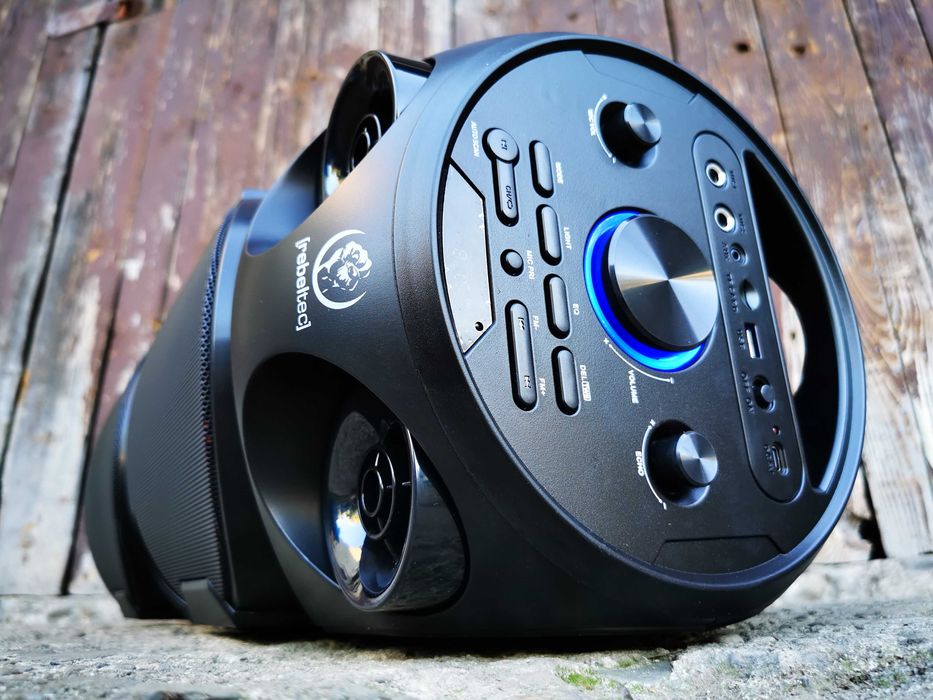 KOLUMNA NAGŁOŚNIENIOWA Głośnik BLUETOOTH Wieża Subwoofer Radio Karaoke