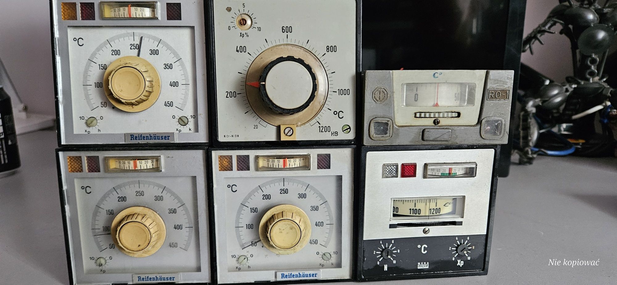 6x Regulator temperatury Mera lumel itp pakiet zestaw