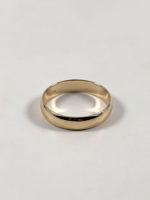Złota obrączka rozmiar 20