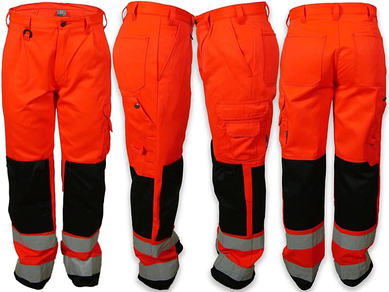 Spodnie ratownicze całoroczne PRM FLUO unisex Fristads Kansas (66)