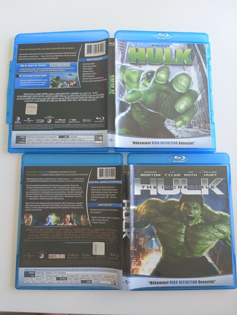 HULK + HULK NIESAMOWITY, Blu-ray, polska wersja językowa