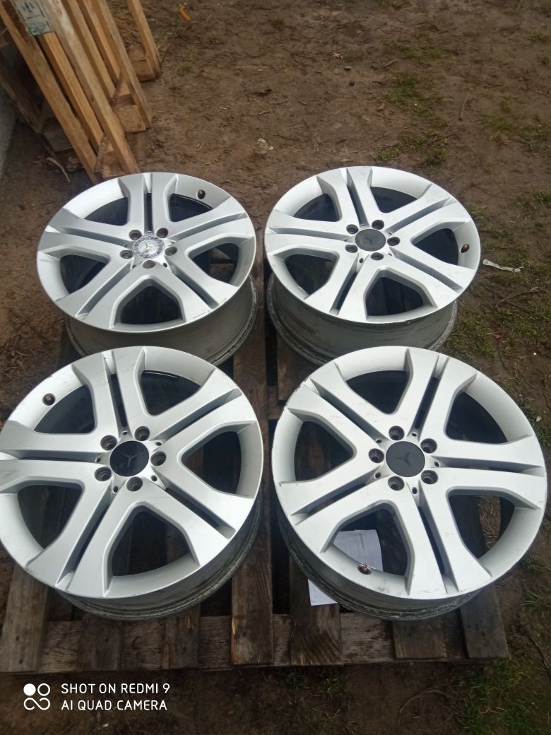 Felgi aluminiowe Mercedes Benz ML 5x112 et-60 audi 19 " cali