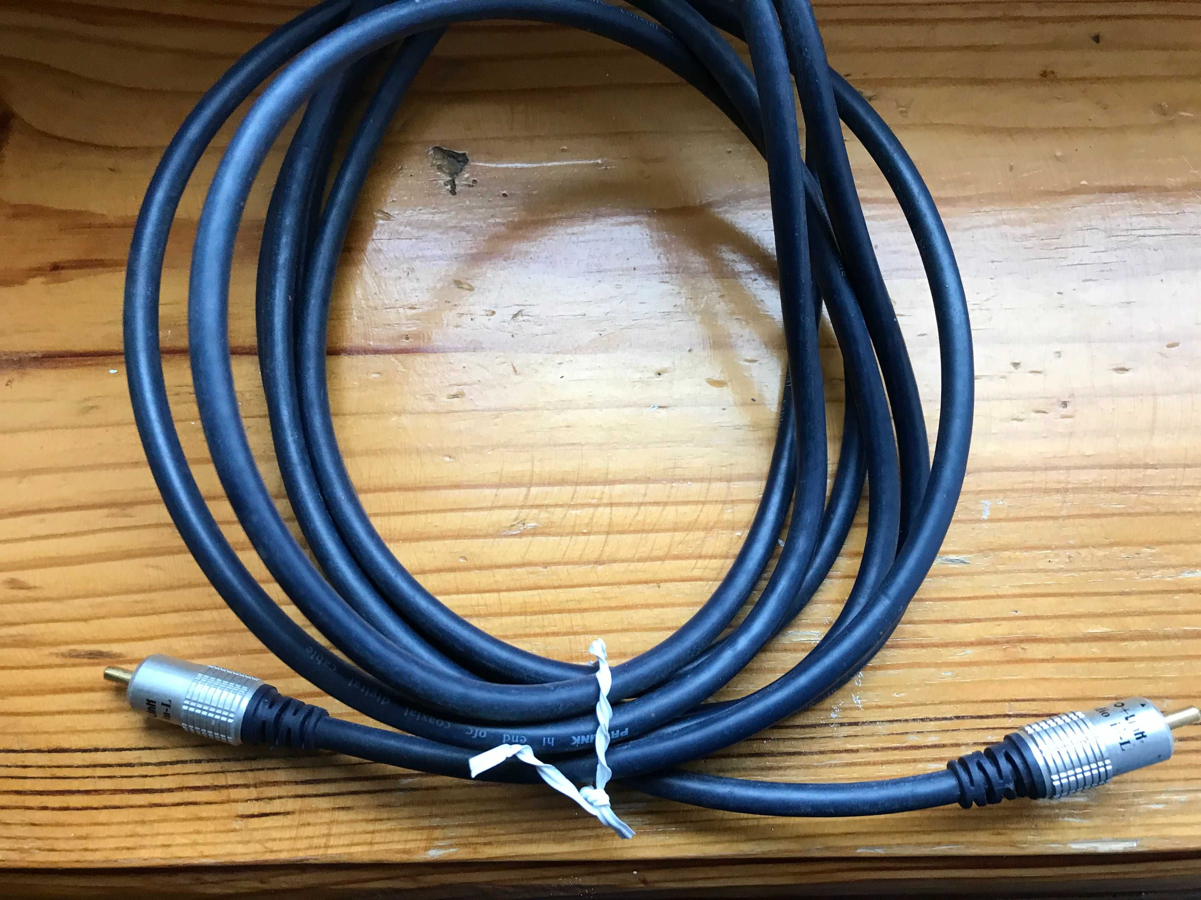 Kabel Pro+ LinH -  końcówki 2 Rca Chinch-Chinch