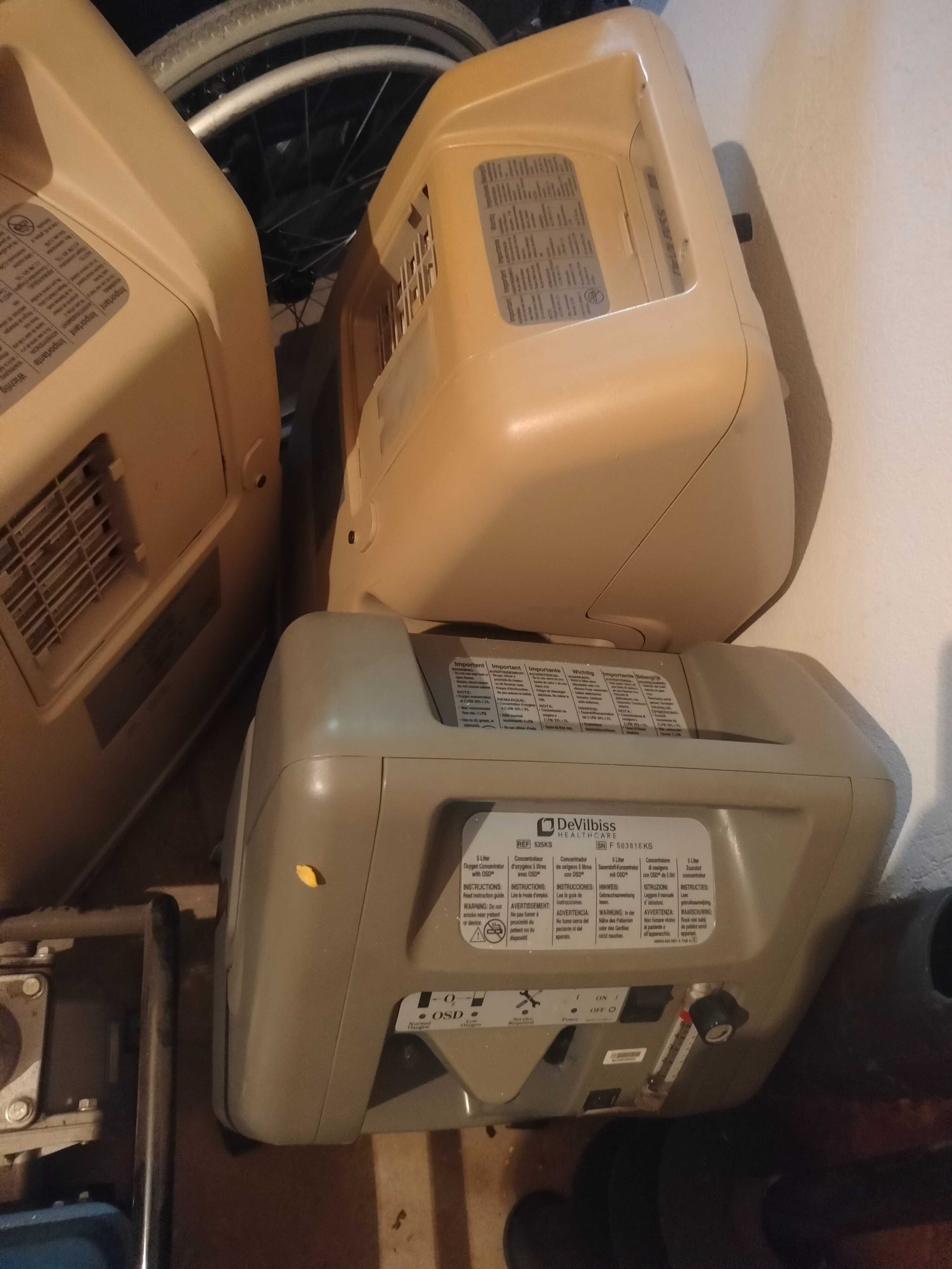 Koncentrator tlenu Devilibis uszkodzony