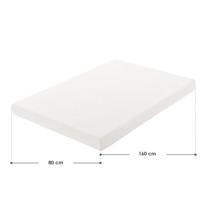 Materac zimna pianka 80x160x10 cm