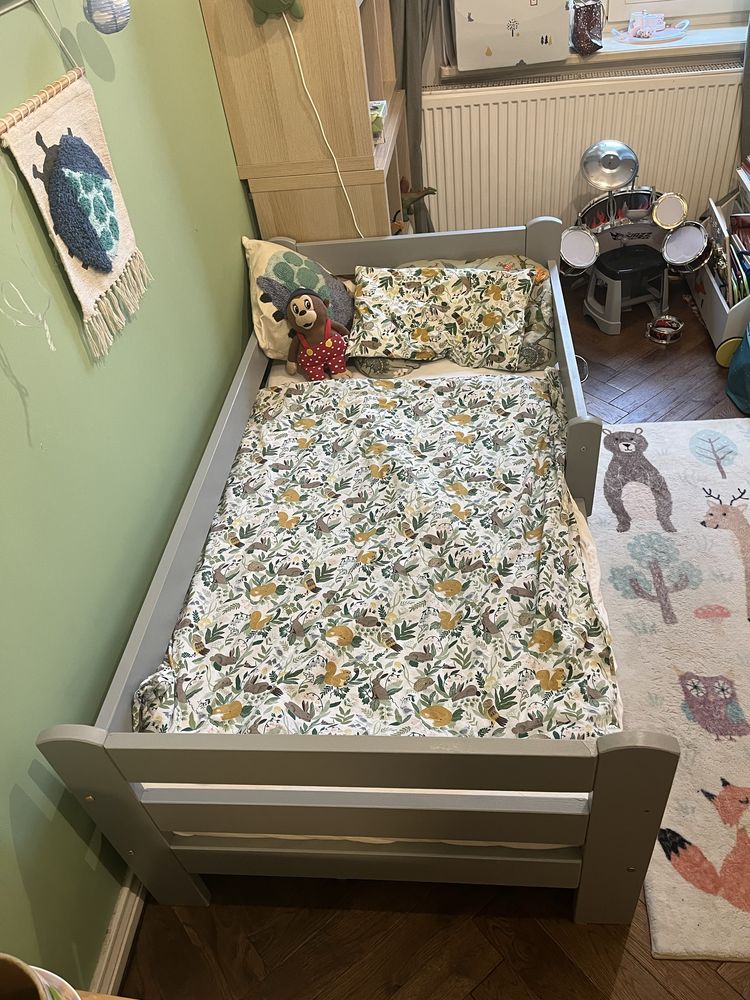 Łòżeczko dzieciece Kacperek 160x80 z mareracem i szuflada