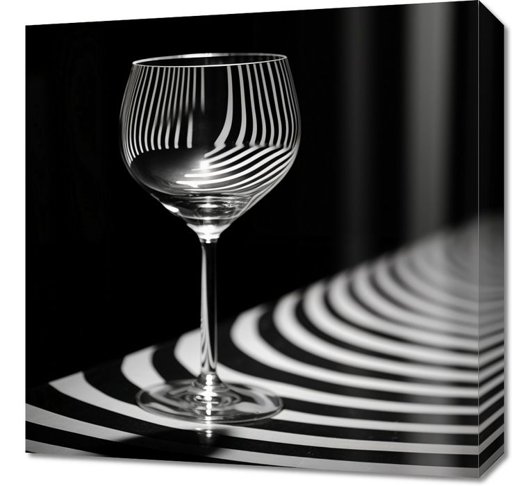 Obraz 50x50cm Refleksje nad Szkłem