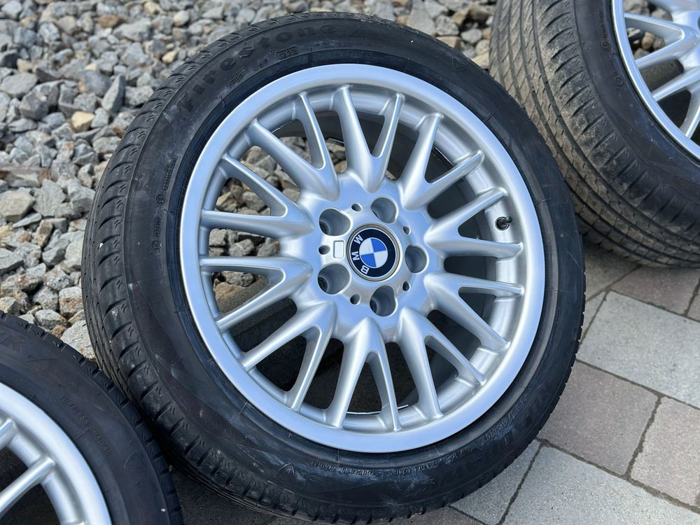 Різноширокі диски R17 з шинами BMW E36/E46