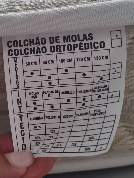 Berço pre natal + colchão