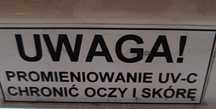 Lampa UV-C Mocna sprawna. Sposób na walkę z plesnią, grzybamiil itp.