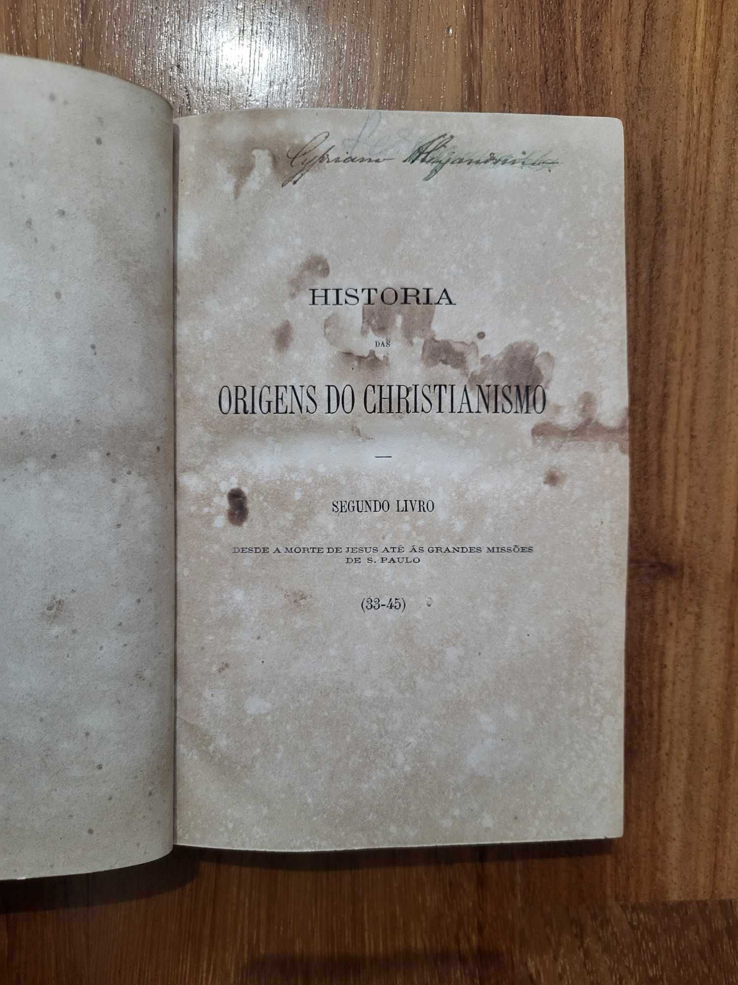 Livros | "História das Origens do Christianismo", Ernest Renan