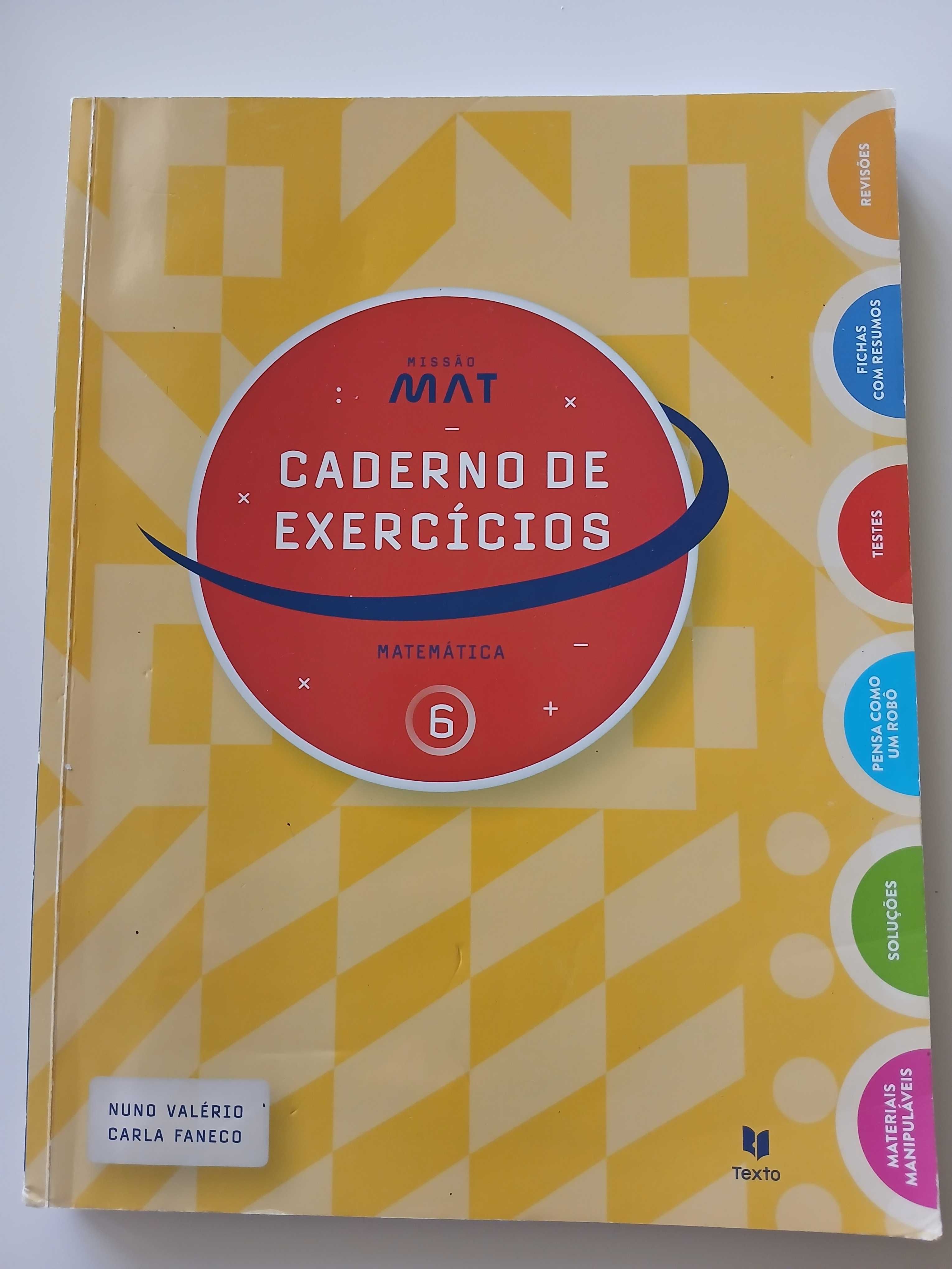 Exercícios Matemática 6º Ano