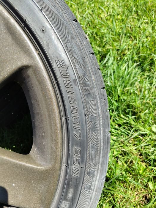 Alufelgi BMW 5x120 17" 205/50 r17