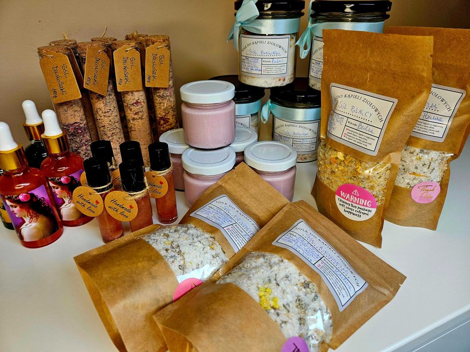 Sól Niedzielki - SÓL DO KĄPIELI ZIOŁOWYCH ciała i stóp