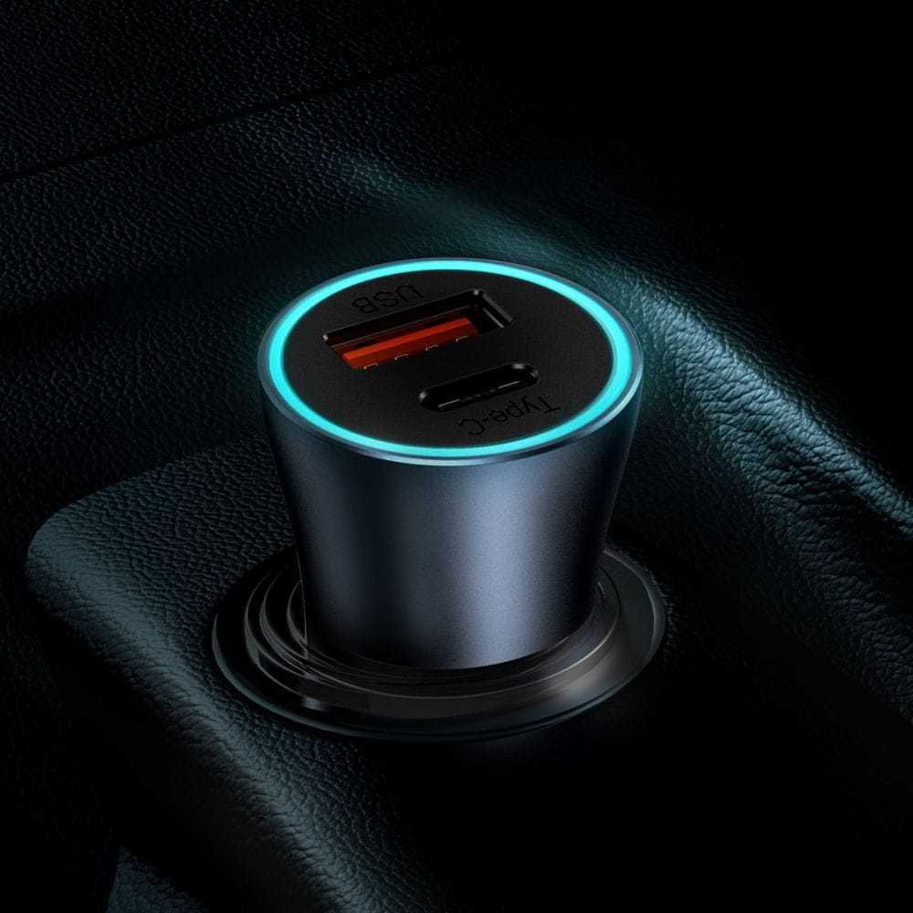 Baseus Contractor PRO Ładowarka samochodowa USB + USB C 40W Sklep Wwa