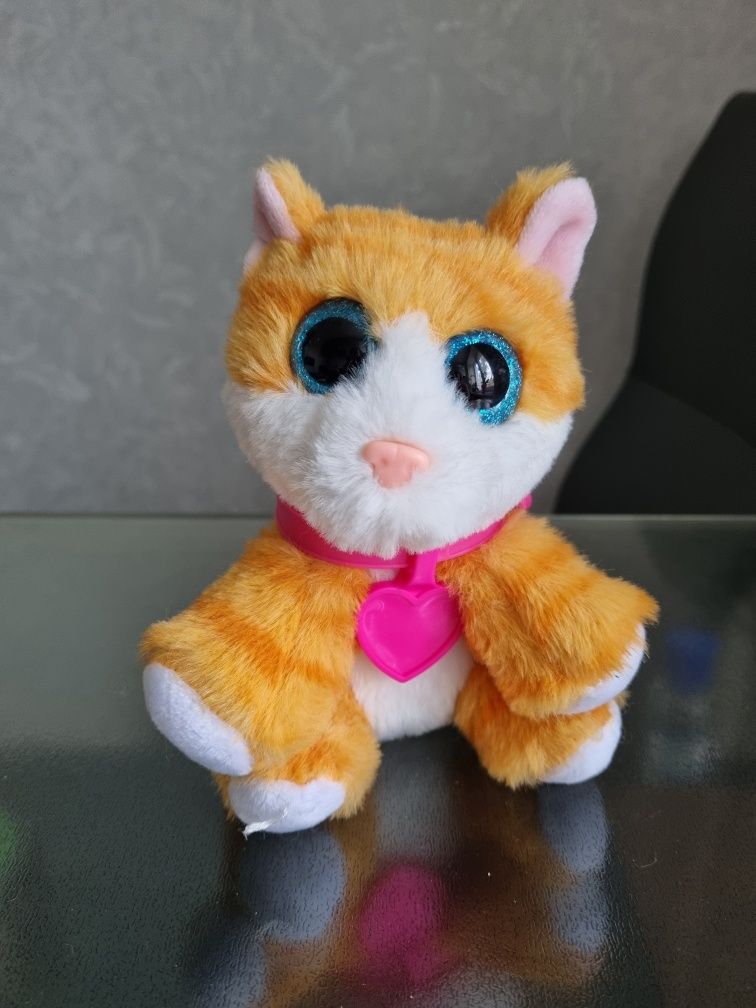Руде Кошеня Scruff A Luvs Няшка-потеряшка глазастик Котик рыжий