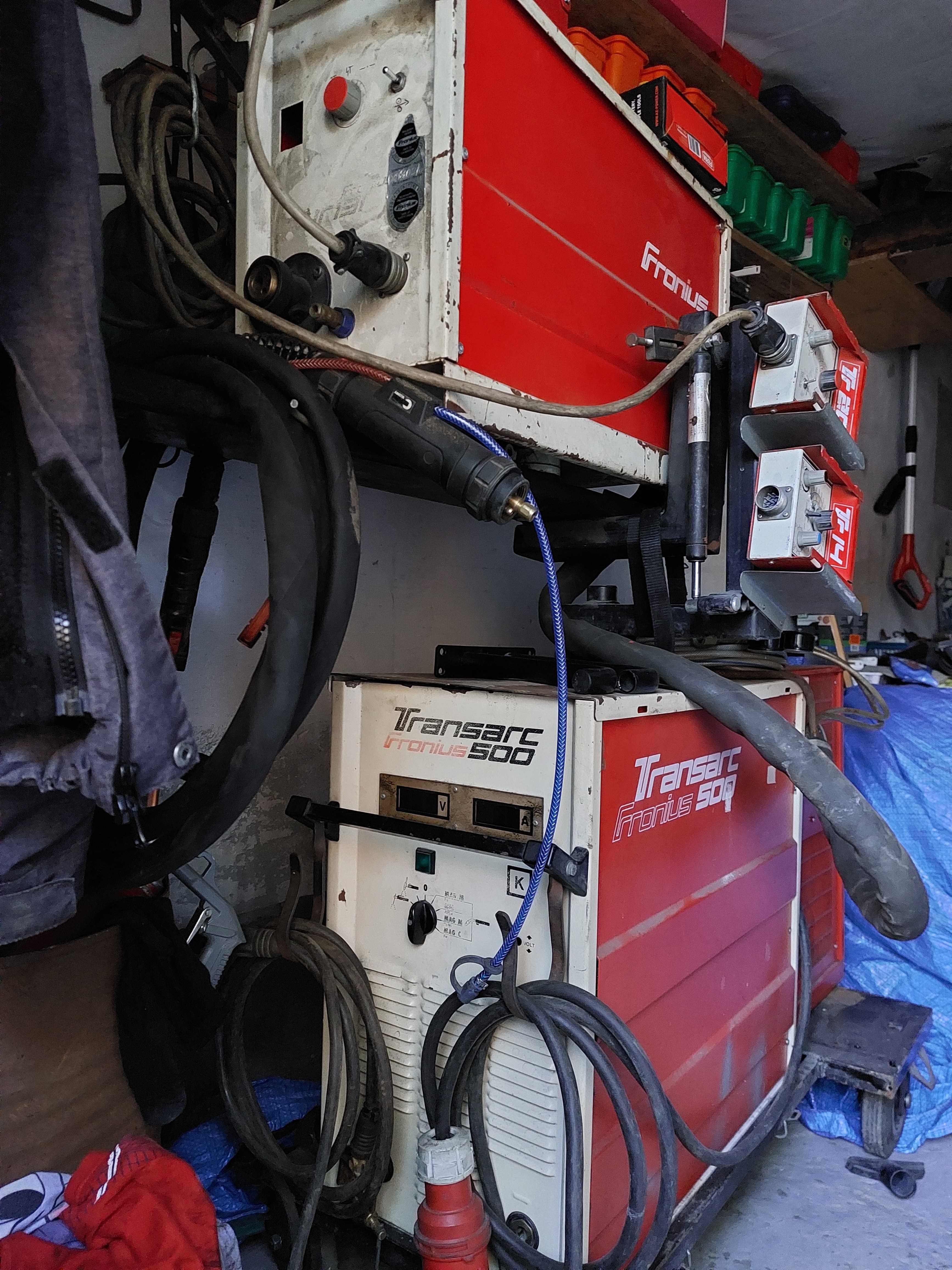 Spawarka FRONIUS Transarc 500 + drut spawalniczy