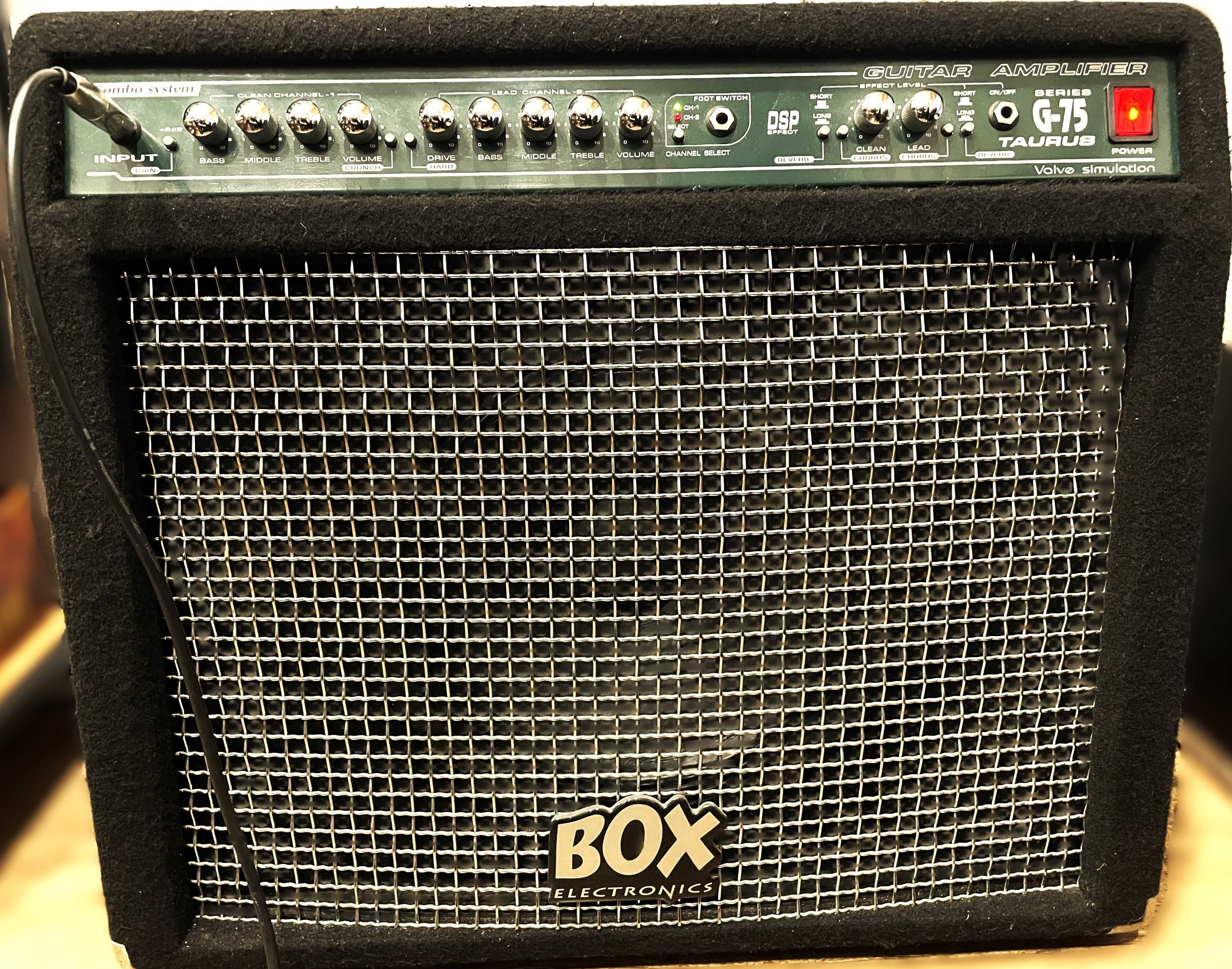 Combo Gitarowe G-75 Taurus o mocy 75W z głośnikiem 12", 2-kanałowe
