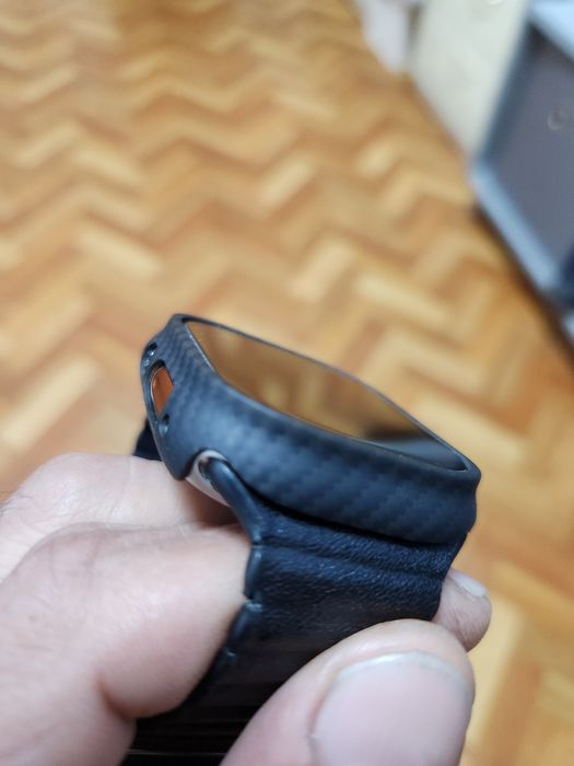 Чехол для Apple watch ultra оригинала карбон