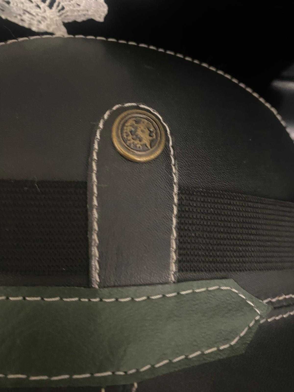 Capacete retro estílo militar para motociclista
