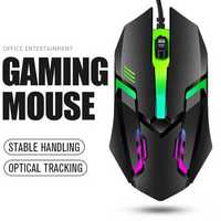 Rato Gaming P10 RGB com fio 1.35m 1200DPI —ENVIO GRÁTIS—PROMOÇÃO—