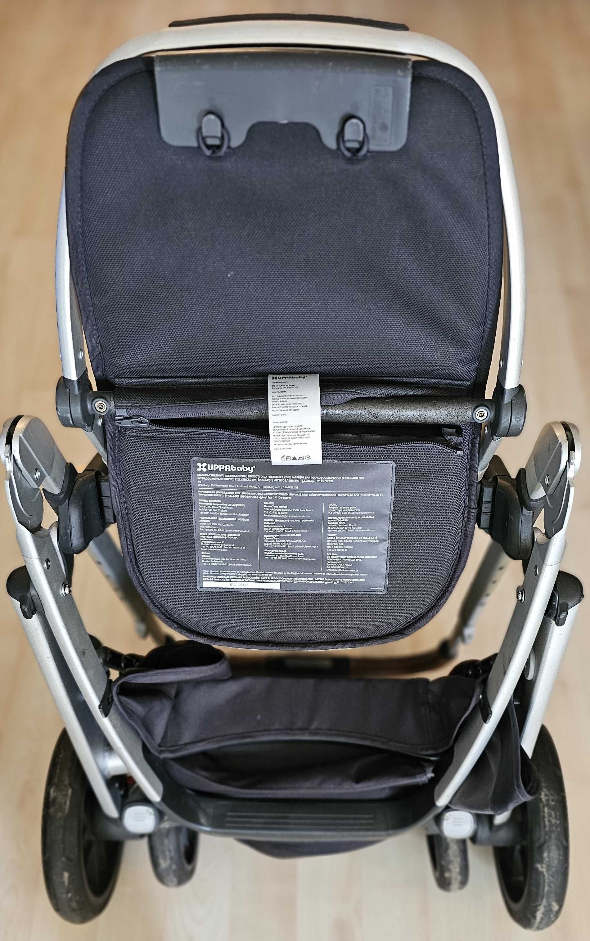 Wózek Uppababy Vista v2 - specerówka + gondola