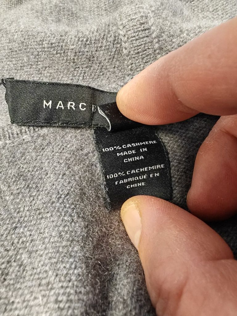 Przepiękny kaszmirowy sweterek Marc Jacobs L