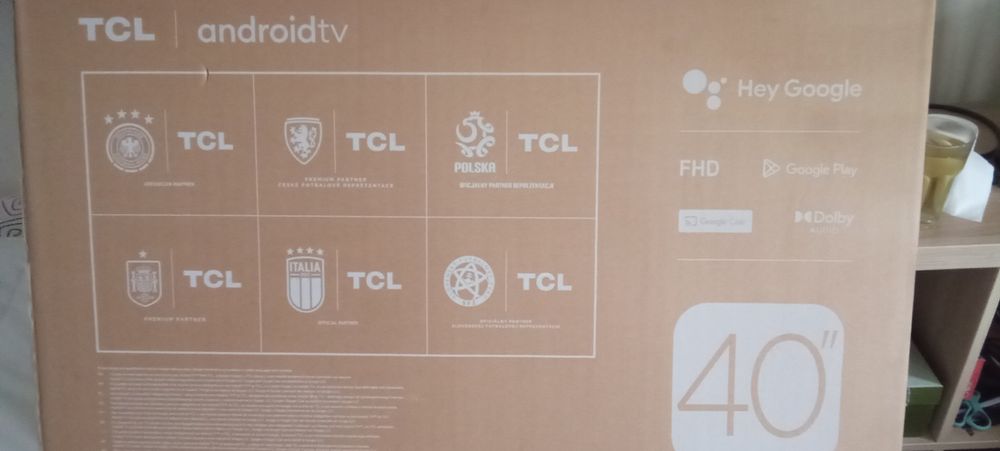 Smart TV android, TCL..40 polegadas