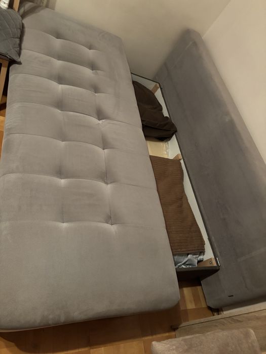 Sofa Black Red white 200