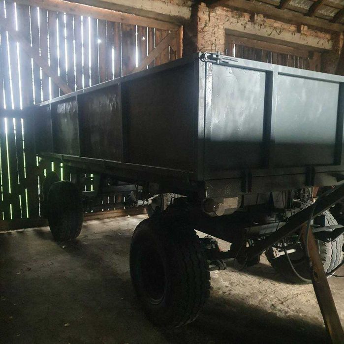 Przyczepa rolnicza wywrotka 8t, sprawna, zarejestrowana, dowóz do 30km