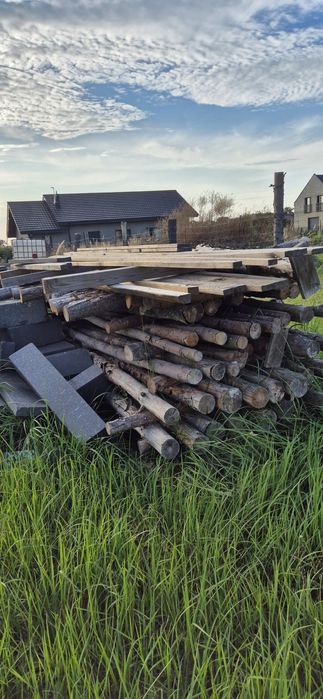 Stemple drewniane 285cm 50szt