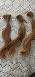 Włosy naturalne blond 3 kucyki