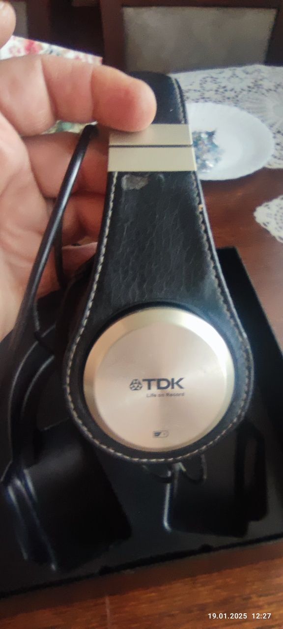 słuchawki TDK ST750 dynamiczne ze wzmacniaczem
