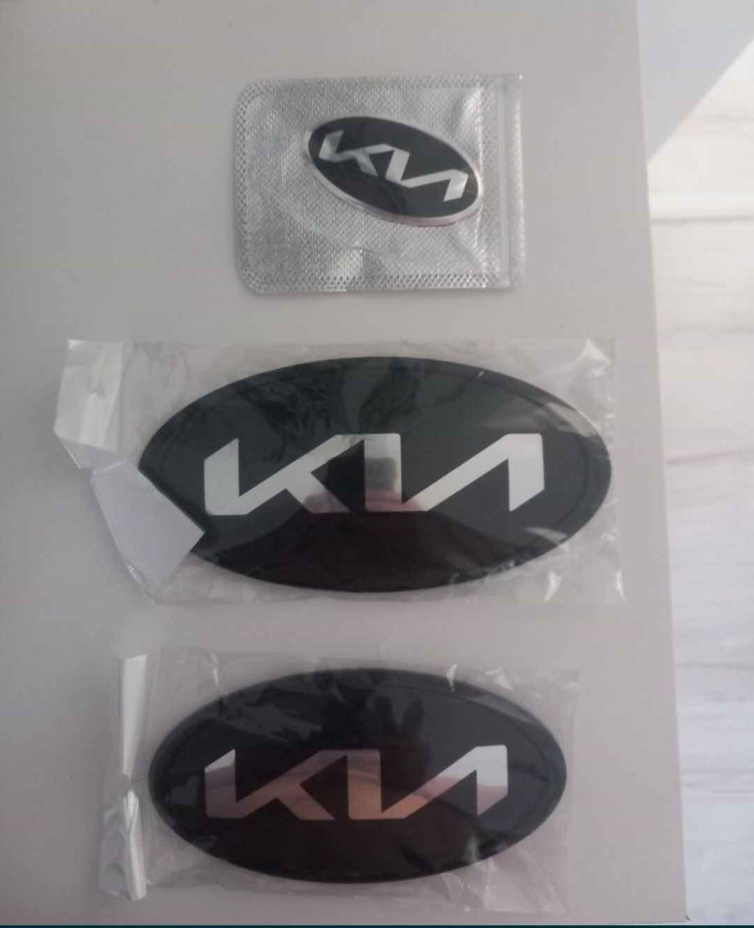 Logo Kia Nowe Przód, Tył,Kierownica