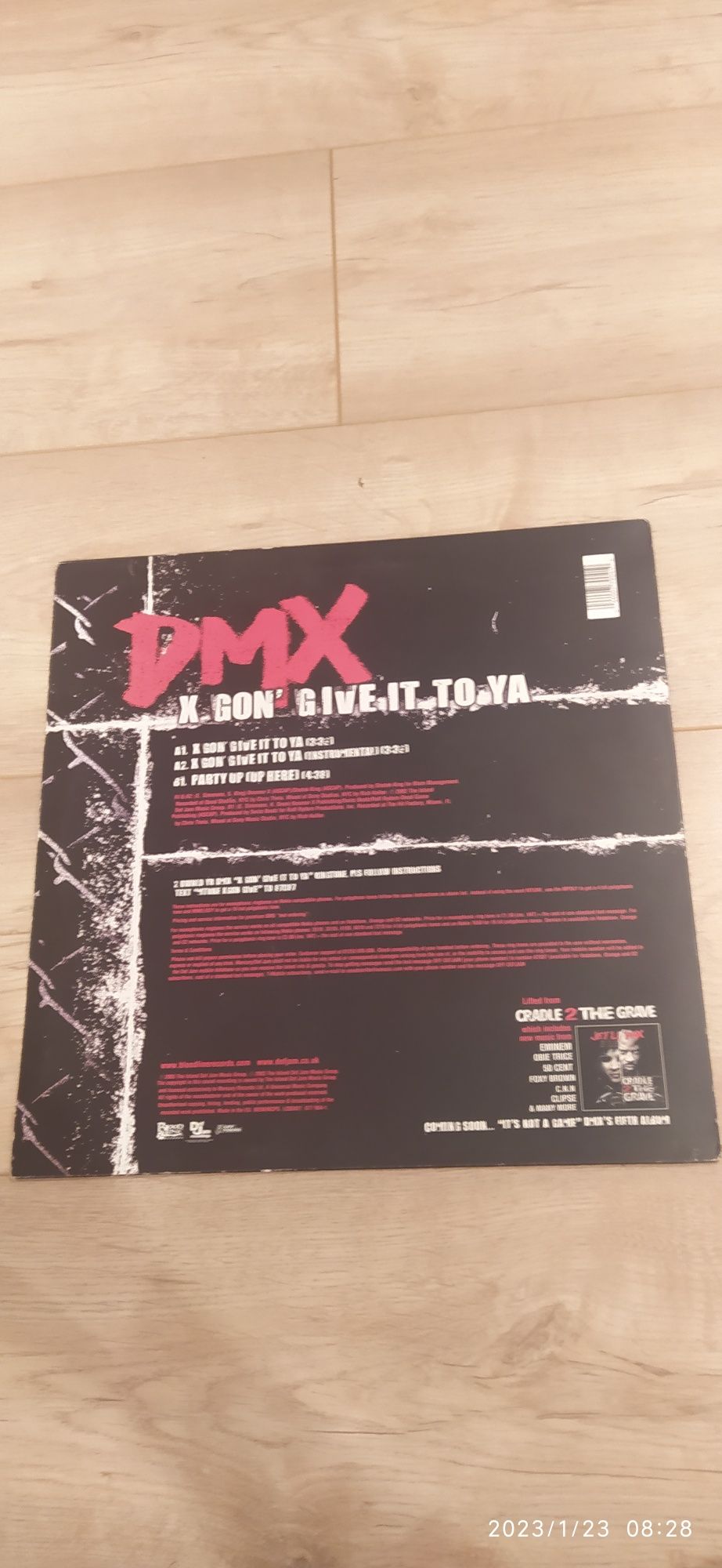 DMX X Gon' Give It to Ya+Where the hood at 12" 2 x Single Def Jam 2003