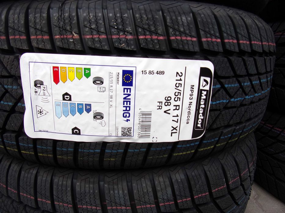 Nowe opony zimowe 215/55/17 Matador Nordica 2025 r gr. CONTINENTAL