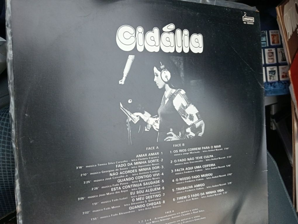 Cidália Vinil LP amar amar