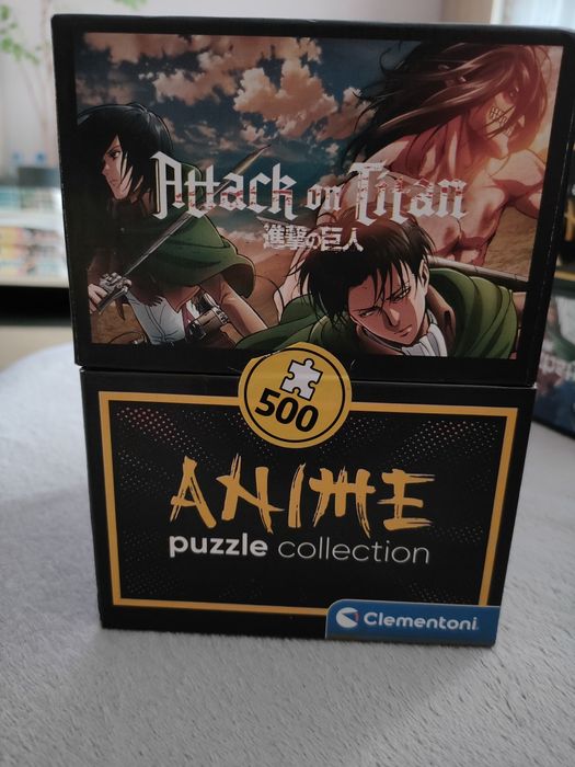 Puzzle Attack on Titan Atak tytanów Clementoni 500 elementów