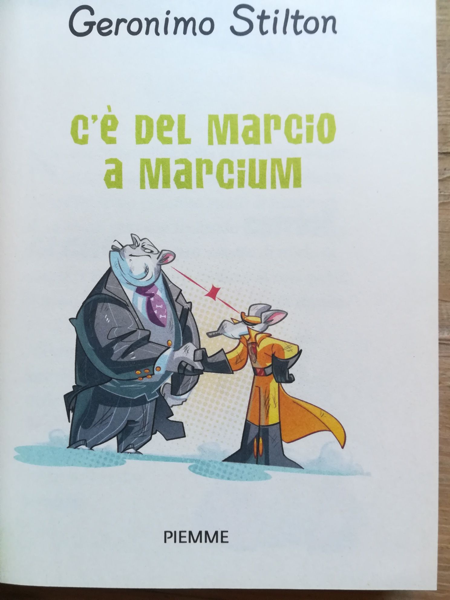 Książka po włosku dla dzieci. Geronimo Stilton