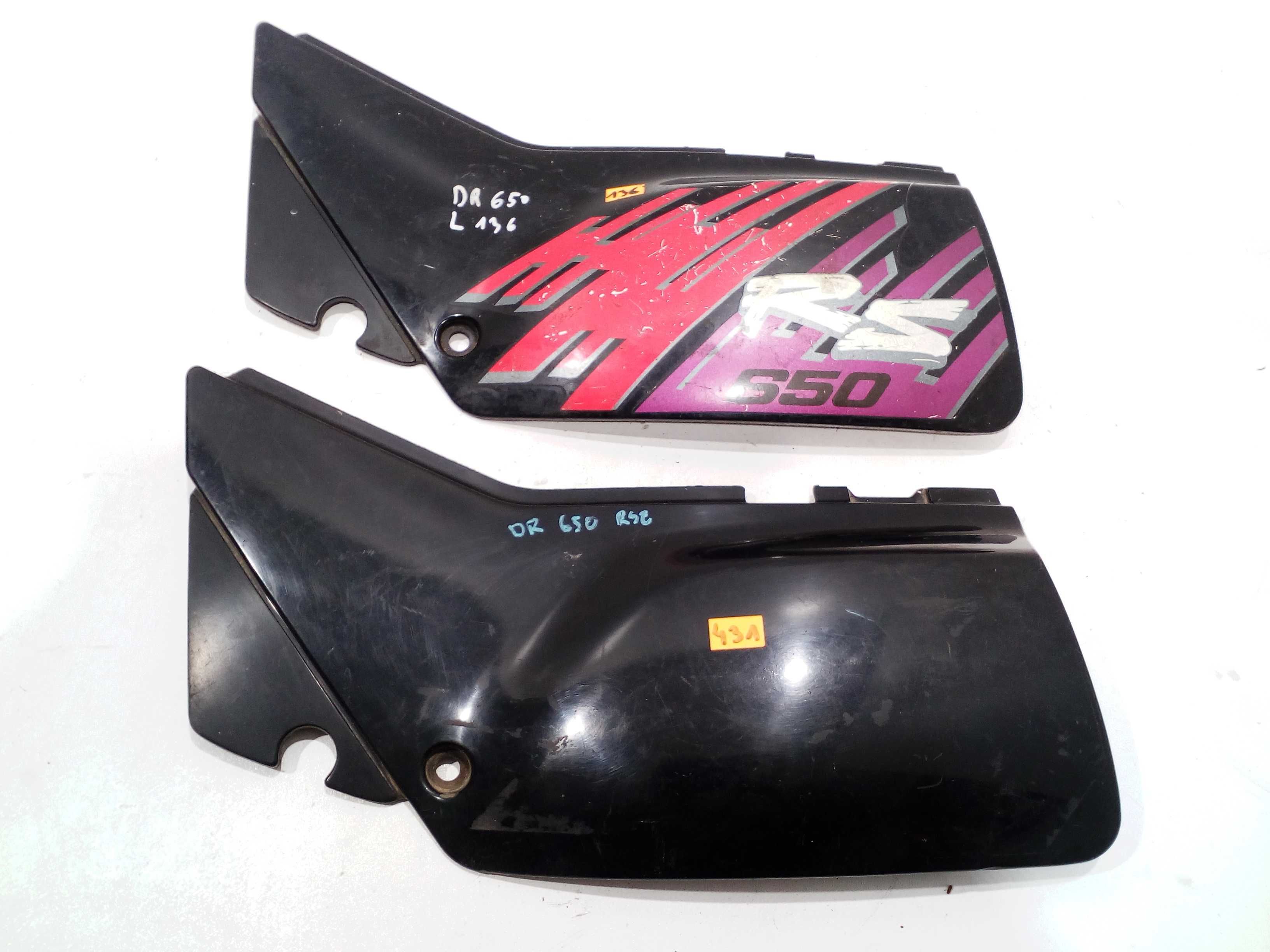 Suzuki dr 650 lewa owiewka osłona zadupek bok